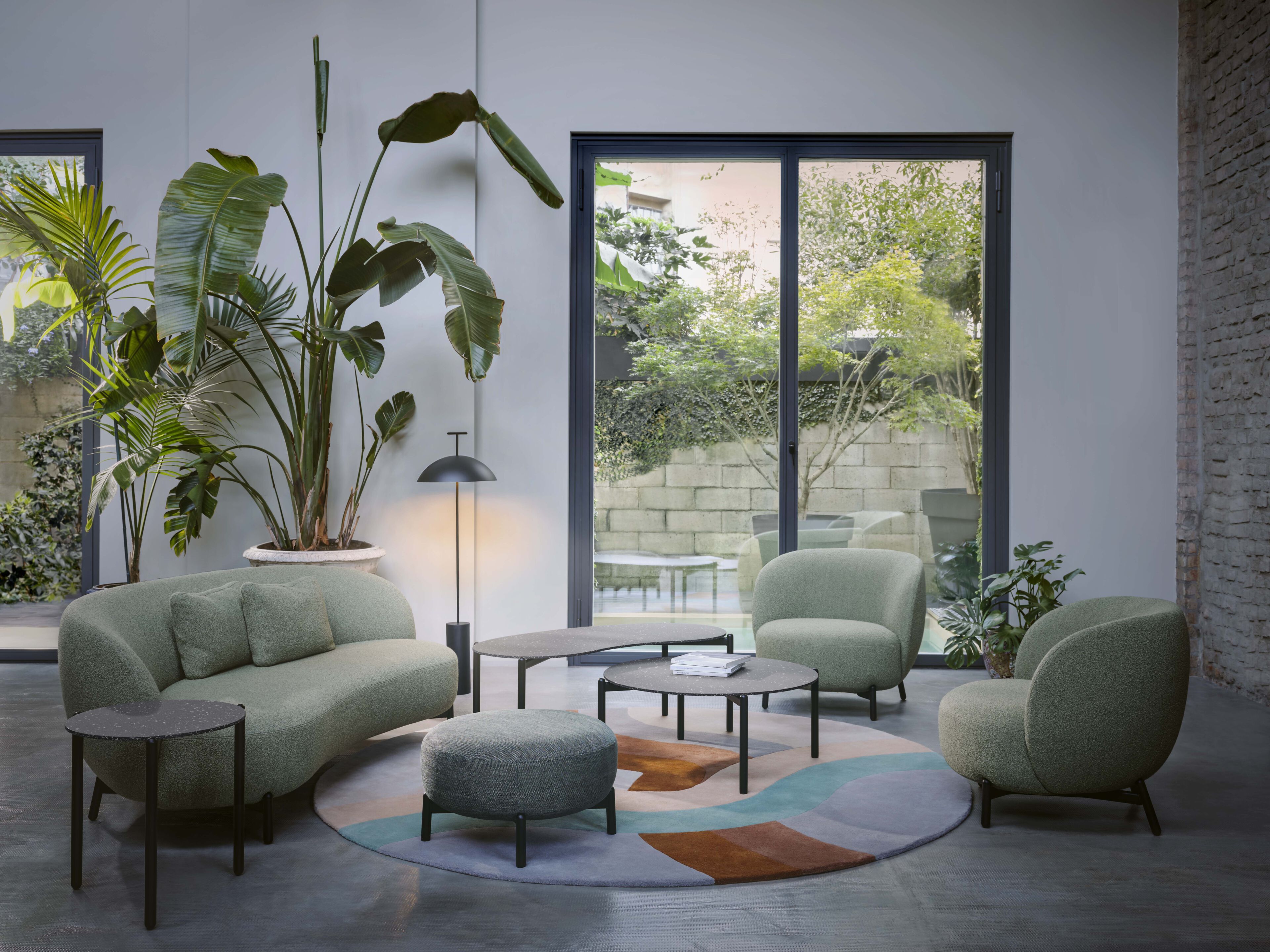 2-местный съемный тканевый диван Kartell Lunam ARCH-00061552 - Вид №3