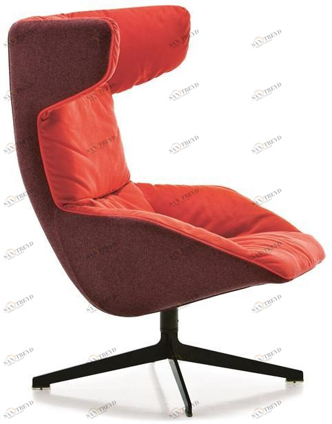 Moroso Кресло поворотное на 4-х спицах с высокой спинкой Take a line for a walk sun-id-1370506