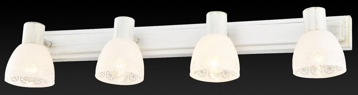 Спот настенный белый с 4 плафонами Toplight Shona TL3740Y-04WG TOPLIGHT SHONA 00-3891227 Белый  - Вид №1