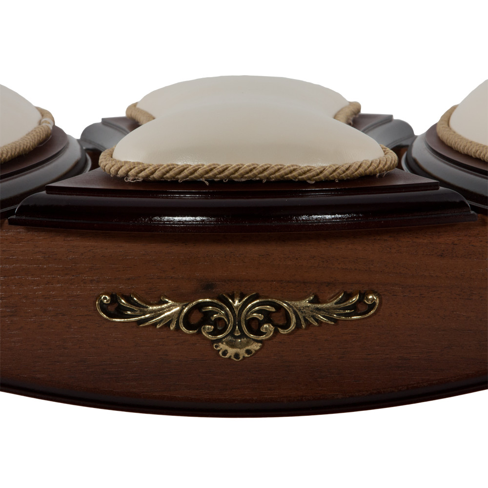 11138 Скамья 3-секционная большая Молочный BOGACHO 4627170345319 - Вид №3