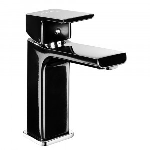 103508989  Смеситель для раковины Tiera - черный-хром