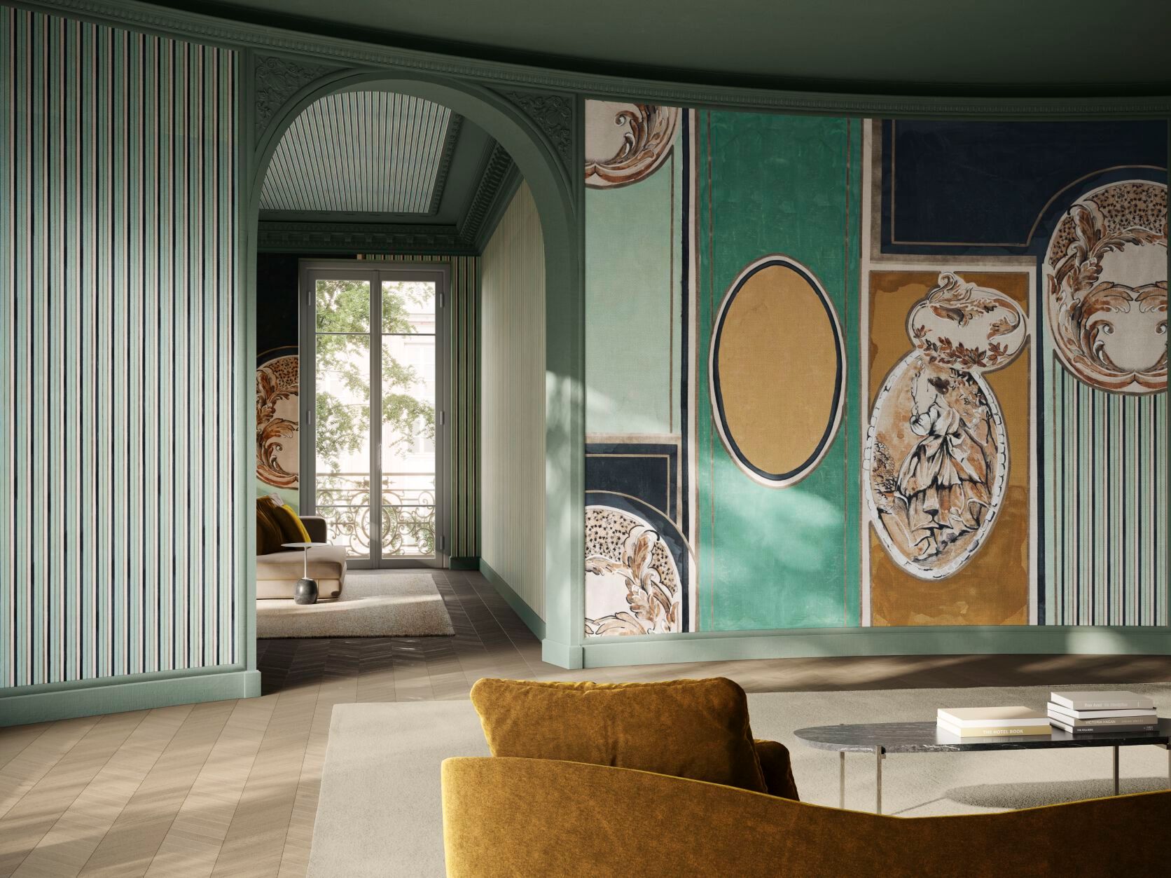 Обои с рисунком GLAMORA Творческая коллекция, глава XIV ARCH-00056795