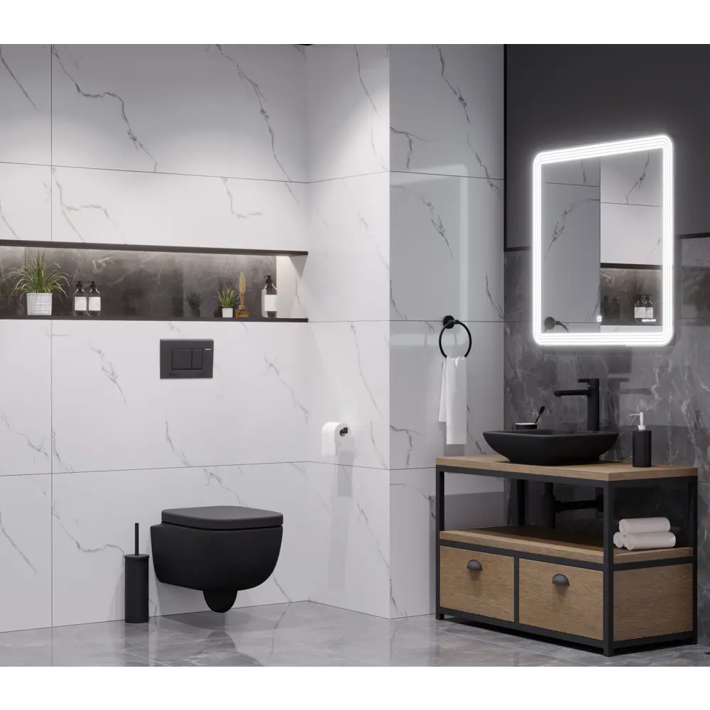 Керамогранит Grasaro Softmarble 60x120 см 1.44 м² лаппатированный цвет белый 87795399 STLM-2165406 - Вид №4