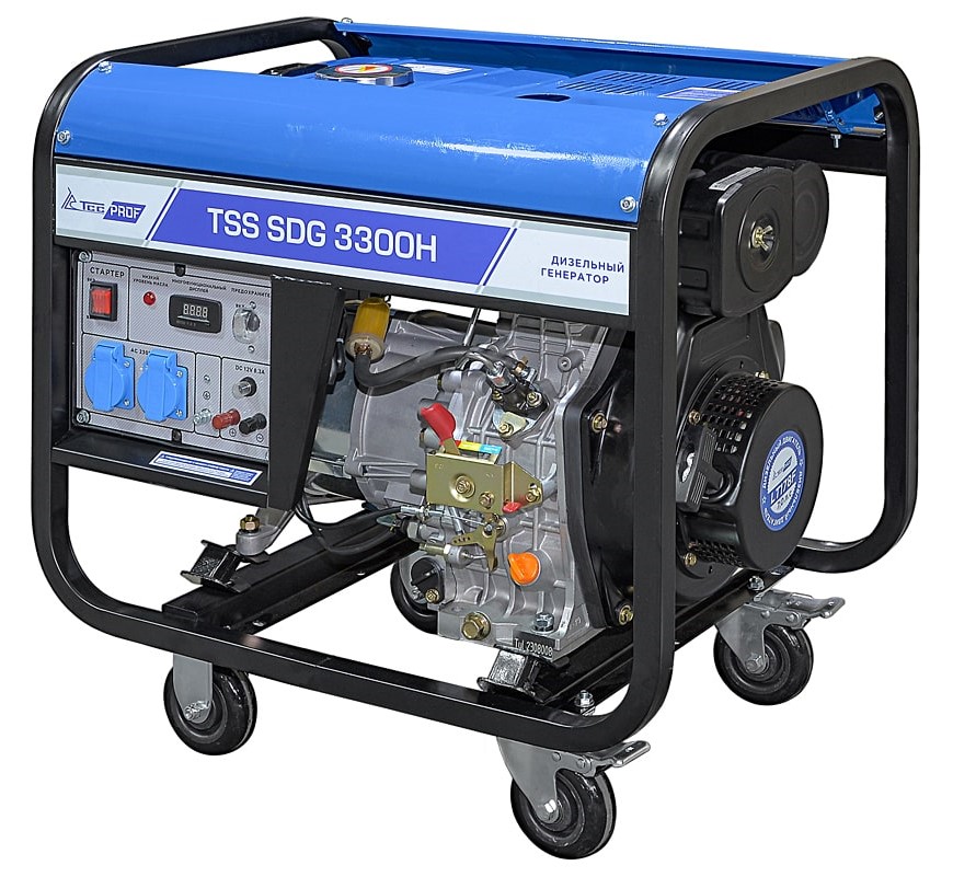 Электрогенератор  дизельный  ТСС SDG 3300H 9101177 STDN-0033290 - Вид №2