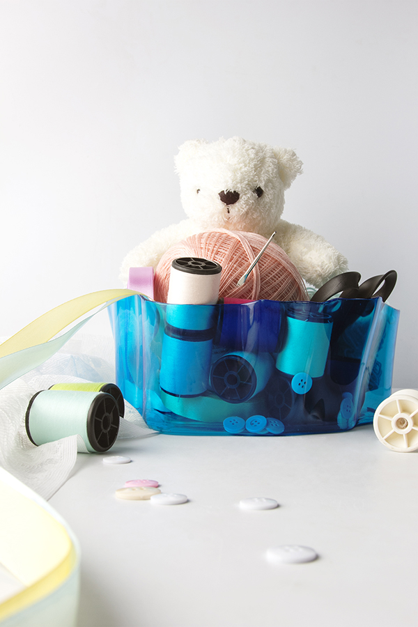 Органайзер Flow, маленький, голубой Qualy QL10164BU - Вид №2