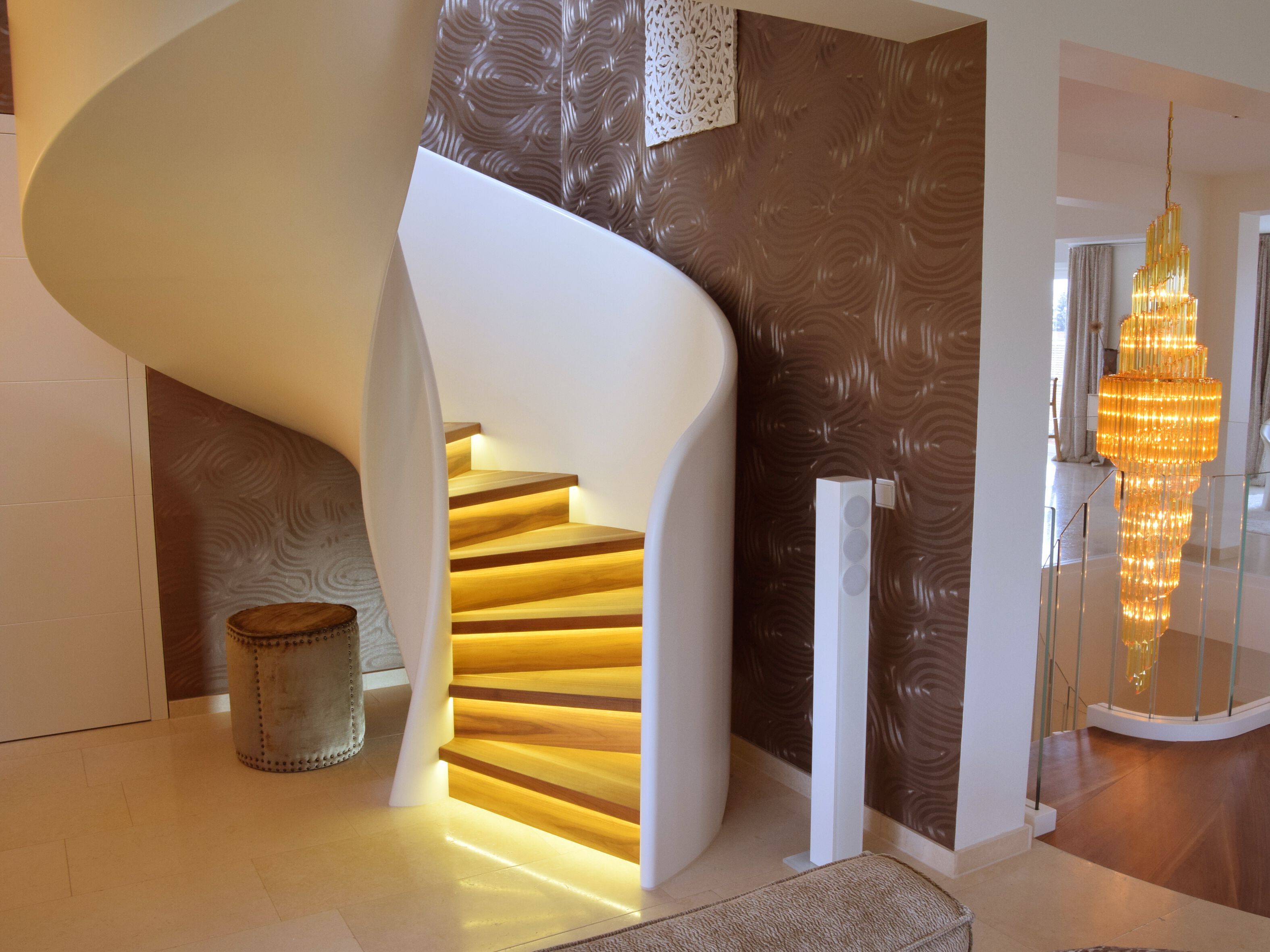 Самонесущая винтовая винтовая лестница Siller Treppen ARCH-00031159