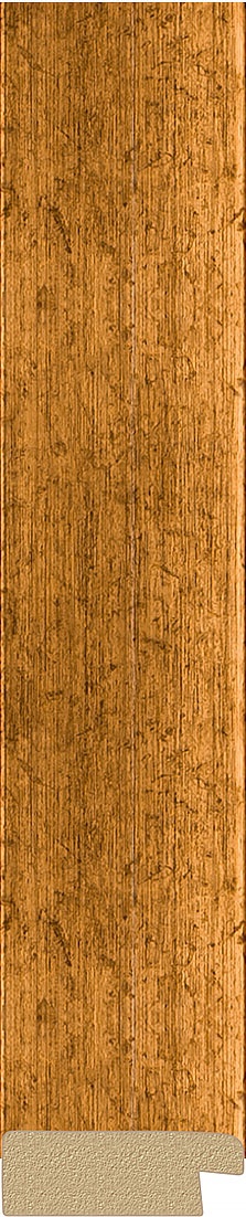 BY 3974 Зеркало в багетной раме - травленое золото 59 mm EVOFORM Octagon - Вид №3