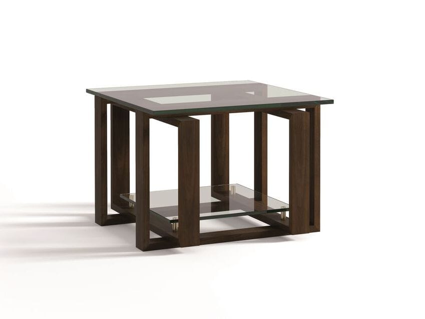 Высокий квадратный стеклянный журнальный столик Hurtado Evolution ARCH-00133609