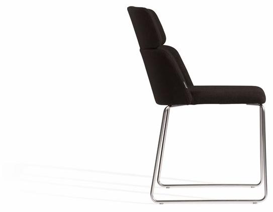 Capdell Санный стул с обивкой из ткани Concord sun-id-1360930 - Вид №2