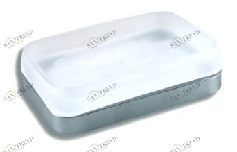 Мыльница настольная Novaservis Metalia 4 6436.0 белый/хром 64360