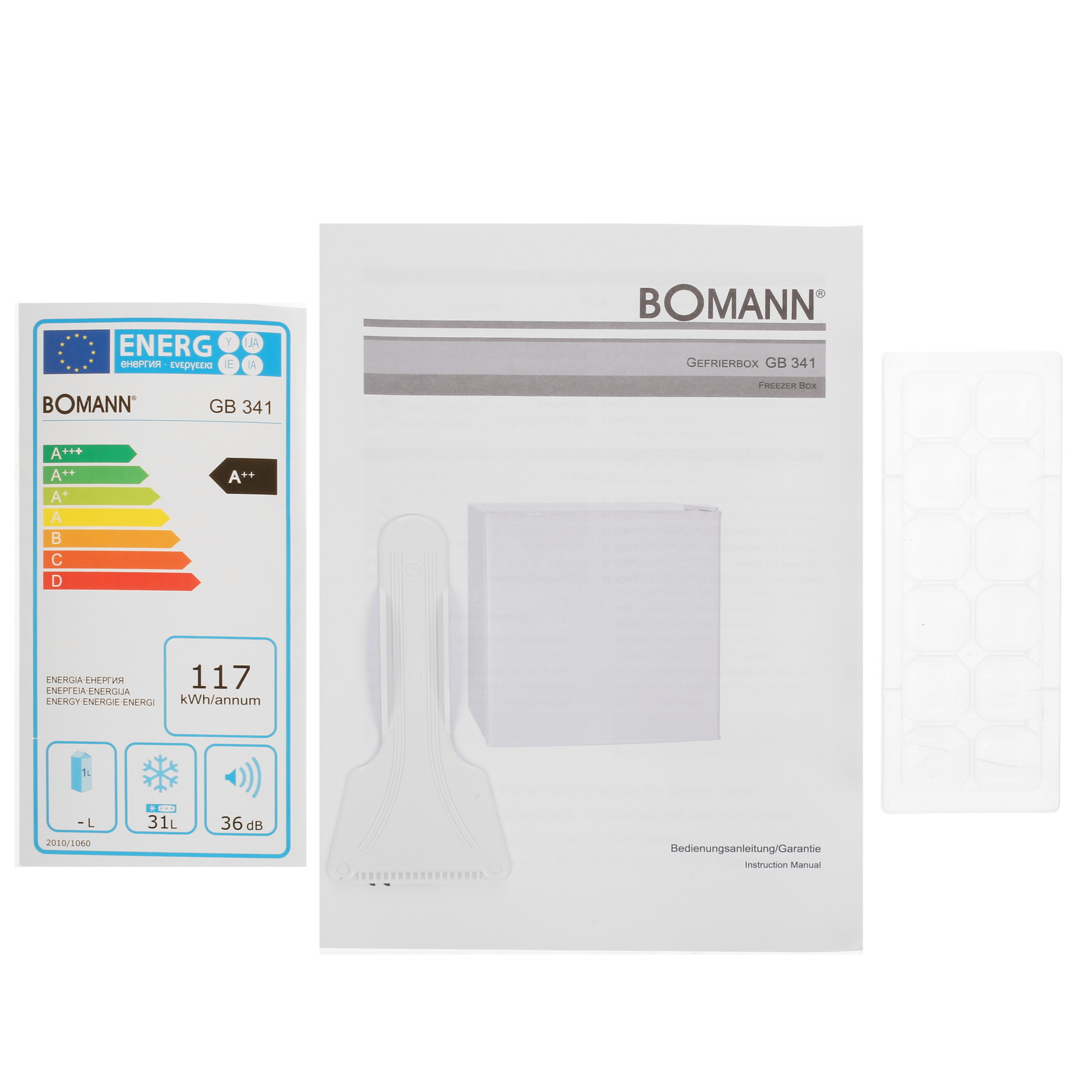 8158624 Морозильный шкаф  Bomann GB 341 weiss белый STDN-0117226 - Вид №9