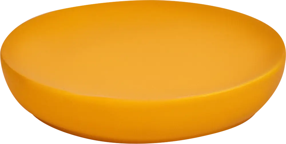 Мыльница Аквалиния Сиена - керамическая подставка горчичного цвета 86755107