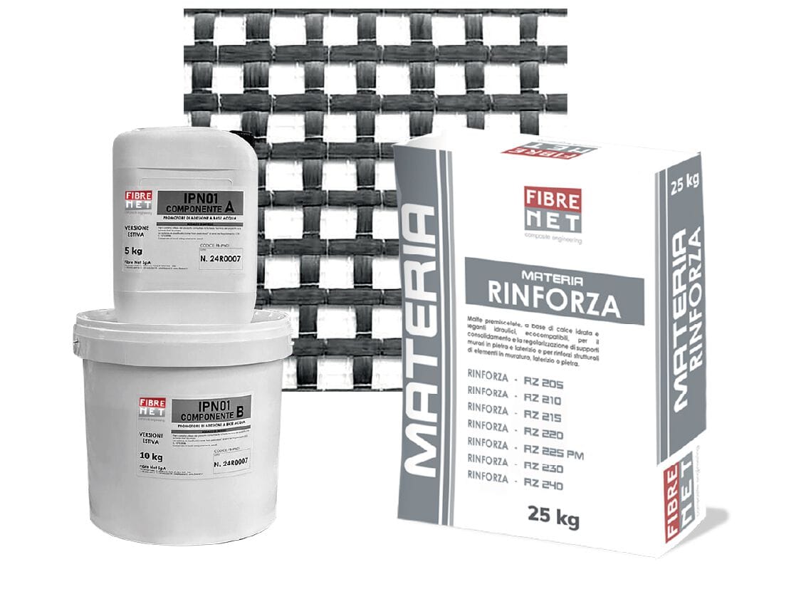 Система армирования FRCM Fibre Net C-MATRIX ARCH-00071011