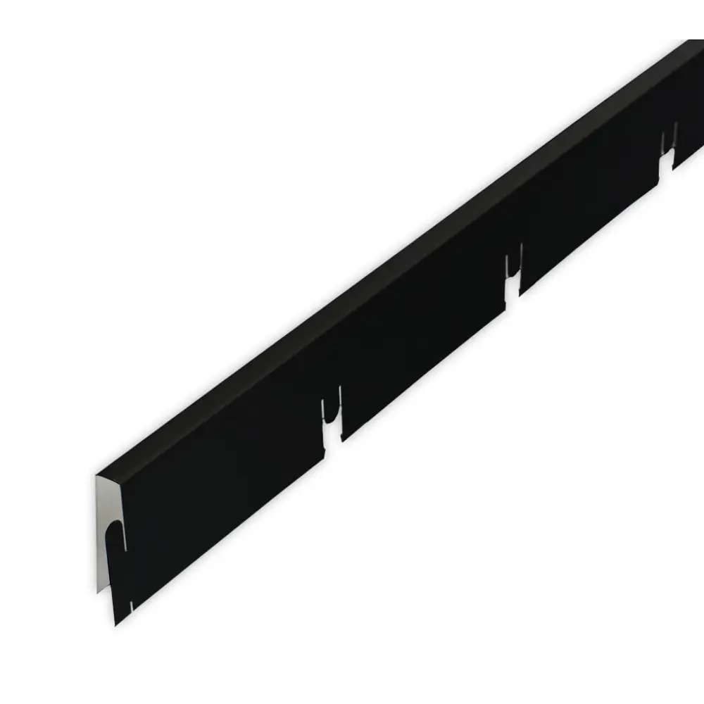 Профиль грильято Албес мама 100x100x40 мм черный 0.6 м STLM-2156444