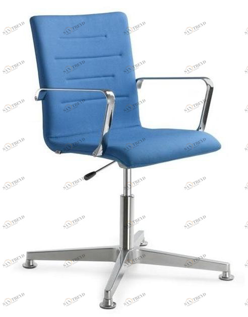LD Seating Регулируемое по высоте офисное кресло из ткани с 4 спицами Oslo sun-id-1505626