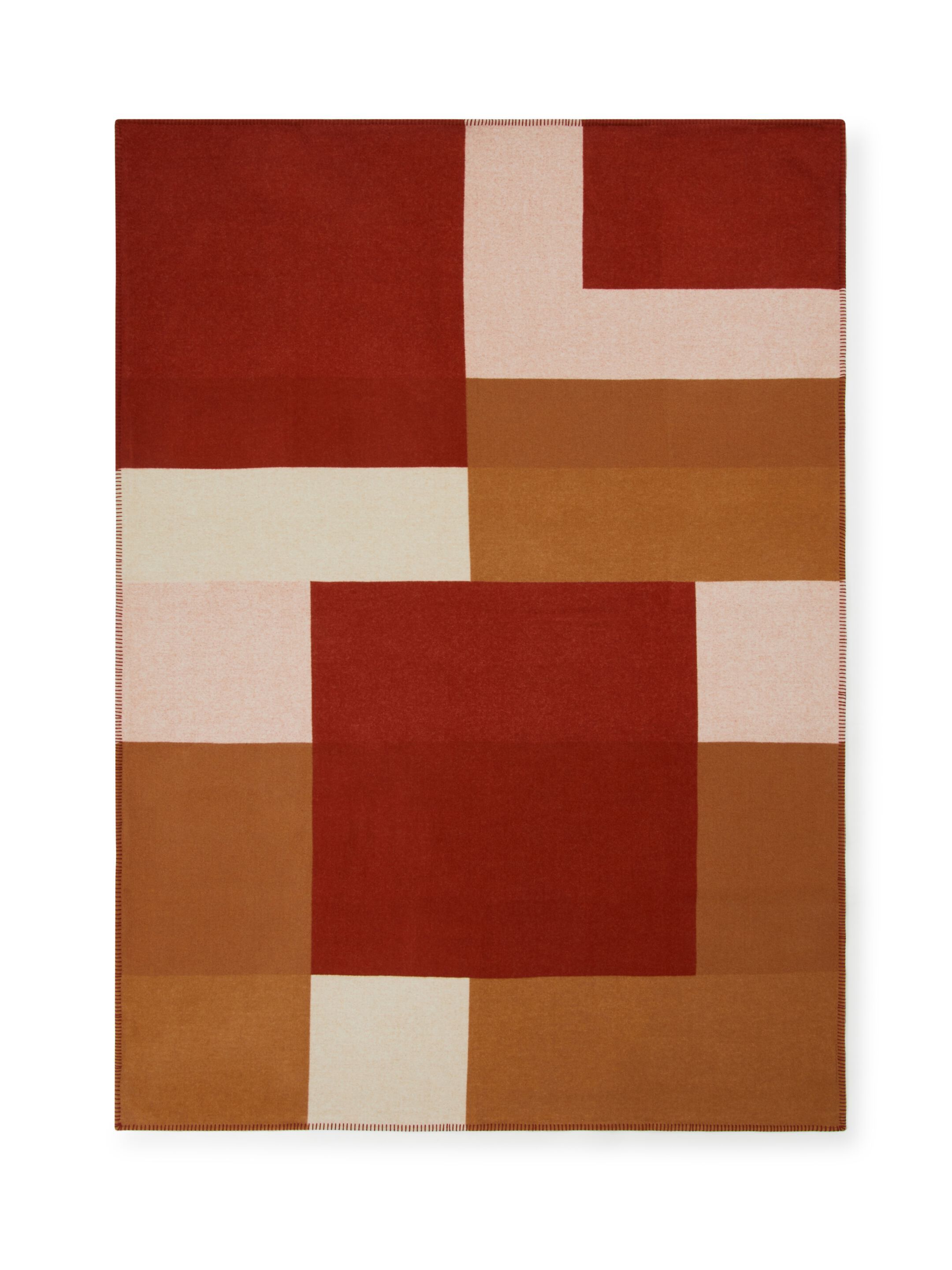 Шерстяной плед с графическим рисунком Lanerossi MALMO ARCH-00060212 - Вид №13