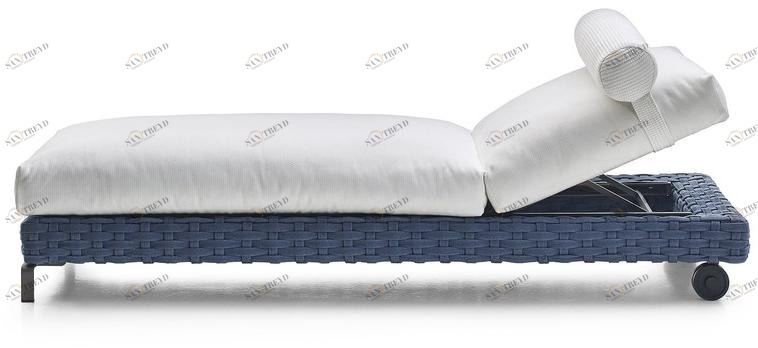 B&B Italia Outdoor Садовый лежак на колесиках Ray outdoor sun-id-1515445