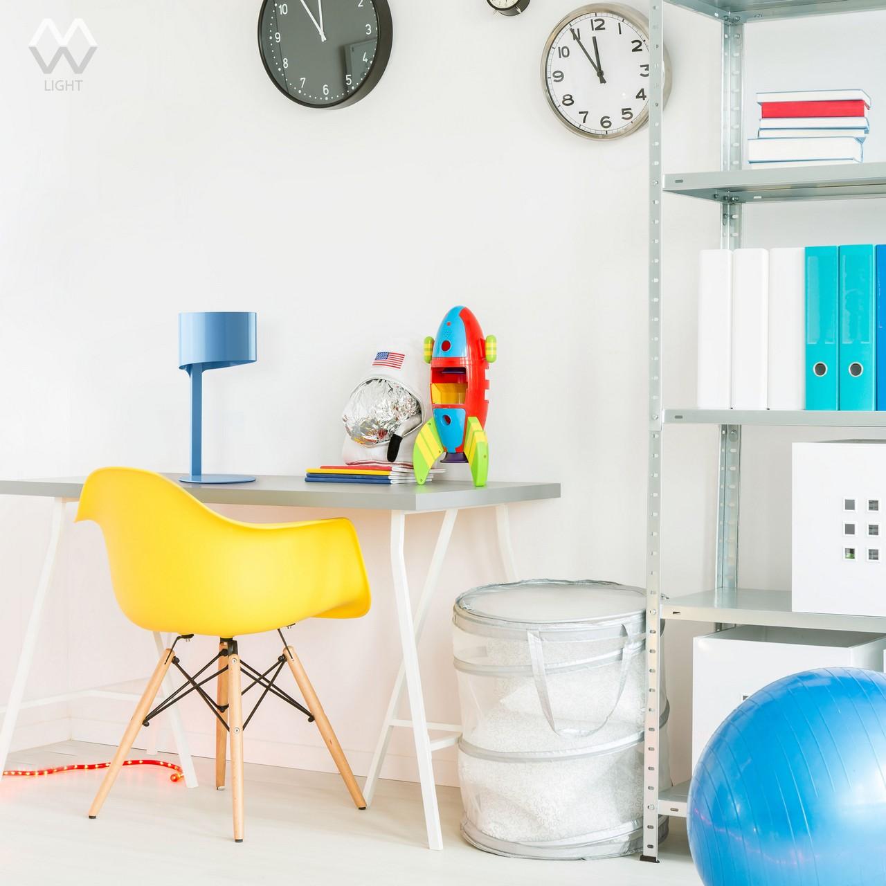 Настольная лампа MW-Light Идея 681030301 MW-LIGHT КЛАССИЧЕСКИЕ 191647 Голубой  - Вид №1