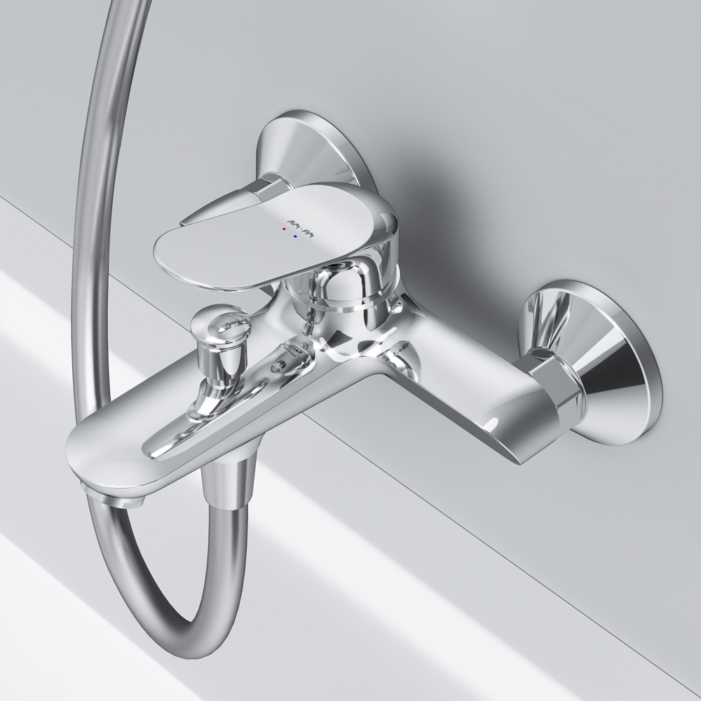 F71A10000 Spirit V2.1 смеситель д/ванны/душа хром шт AM.PM Spirit 2.1  - Вид №4