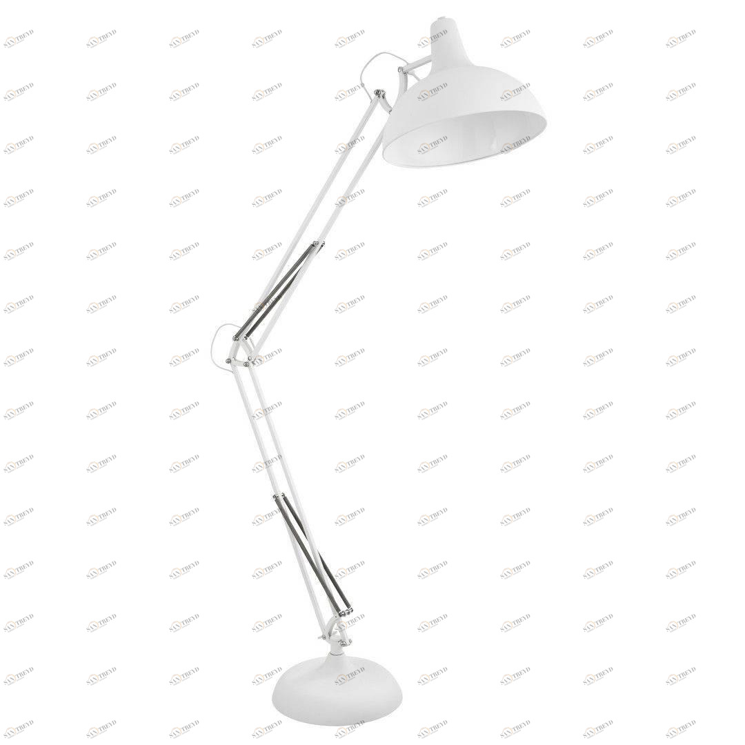 Торшер Arte Lamp Goliath A2487PN-1WH ARTE LAMP  081260 Белый 