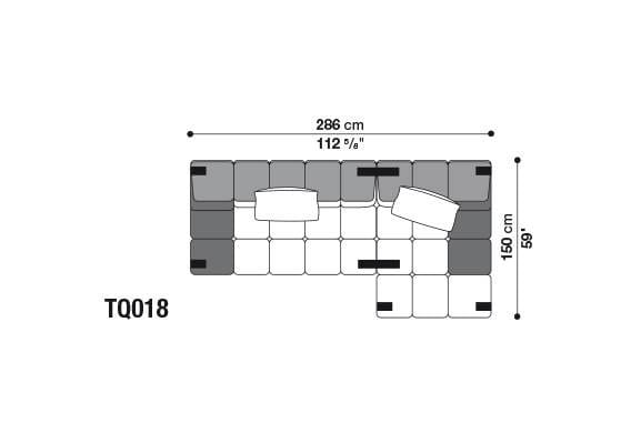 Модульный диван B&B Italia Tufty Time ARCH-00144354 - Вид №52