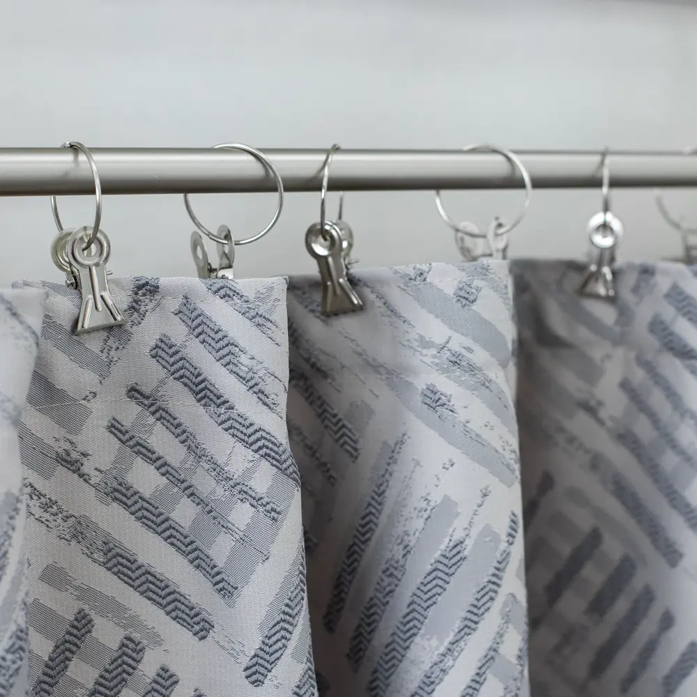 Штора на ленте Amore Mio 160x260 см цвет серый STLM-2199651 - Вид №5