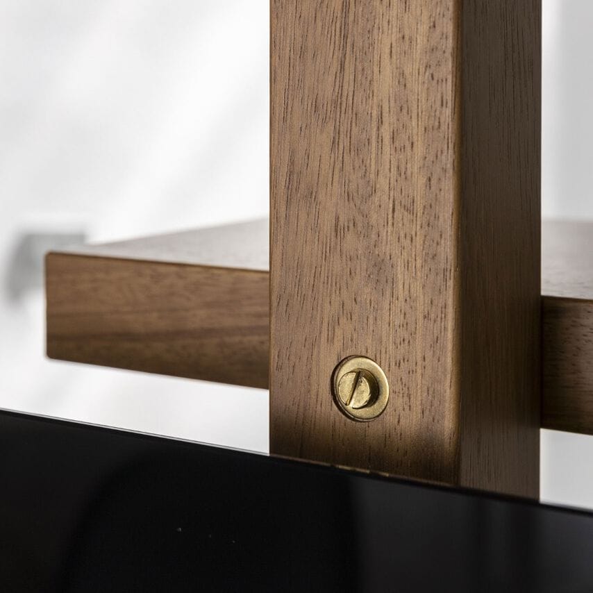 Книжный шкаф iroko с креплением пол-потолок Mogg Аделаида ARCH-00056993 - Вид №17