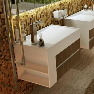 Moma Design Раковина с тумбой Cubic Xs 2- 800 белая