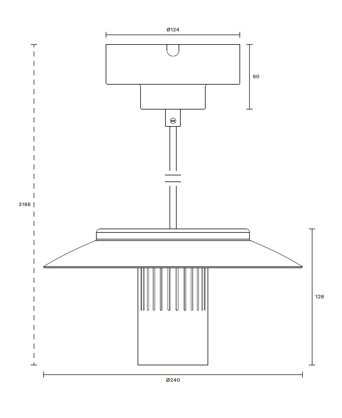 Алюминиевый подвесной светильник Pholc Лилль ARCH-00144690 - Вид №26
