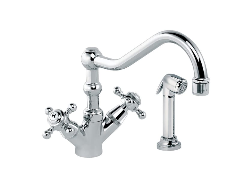 Смеситель для кухни на одно отверстие с ручным душем rvb 1920-1921 ARCH-00061997