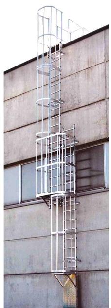 Frigerio Carpenterie Неподвижный вертикальный морской трап с защитным каркасом sun-id-1445150 - Вид №1