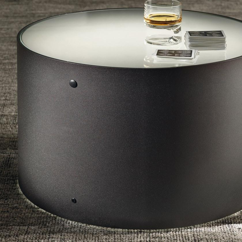 ACERBIS Круглый журнальный столик из металла и стекла с задней подсветкой sun-id-1509275 - Вид №2