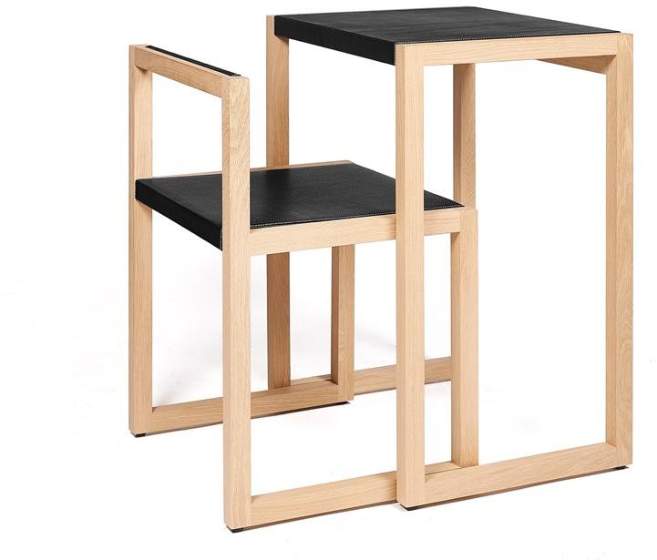 Wildspirit Письменный стол из дерева и телячьей кожи sun-id-1507274 - Вид №9