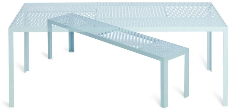 Nola Industrier Стальная скамья Areal sun-id-1487649 - Вид №1