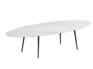 Овальный садовый стол