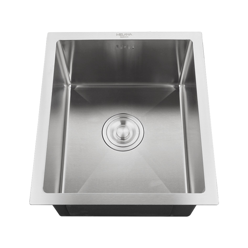 Мойка H3844 MELANA ProfLine 3,0/200 САТИН врезная прямоугольная с коландером H3844 H3844 сатин - Вид №2