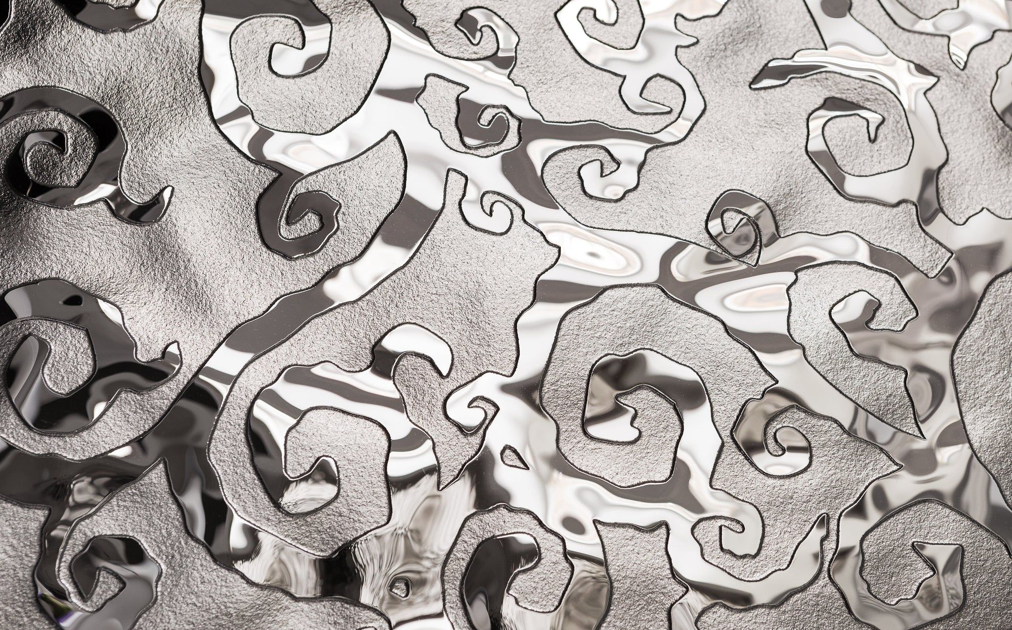 Круглое стеклянное зеркало с настенной рамкой PlusObject GLAMOUR ARCH-00060238 - Вид №2