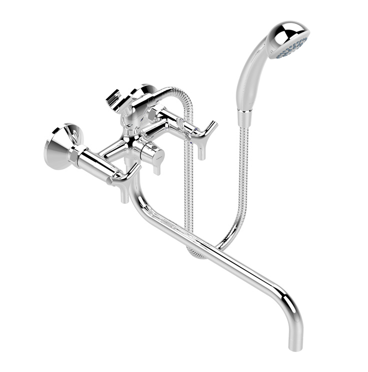 BA262AA Смеситель для ванны/душа VIDIMA TRINITY 