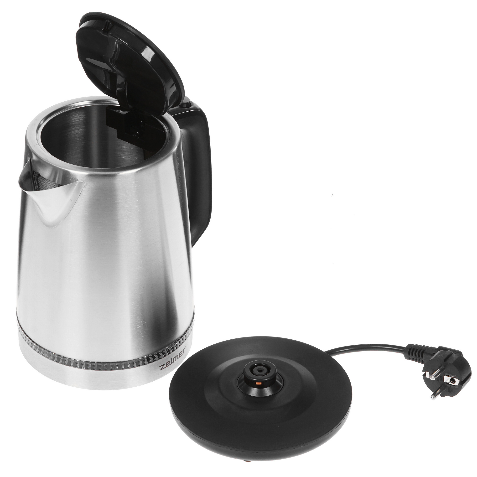 8196439 Электрочайник Zelmer ZCK7921 серебристый STDN-0097923 - Вид №3