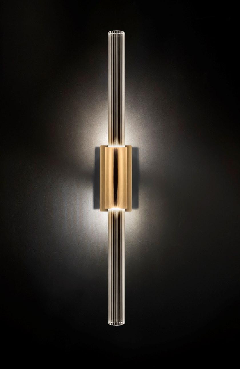 LUXXU Настенный светильник из галогенного хрусталя ручной работы Waterfall sun-id-1489108 - Вид №1