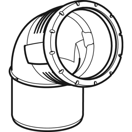 393.521.14.1 Отвод Geberit Silent-Pro Geberit  - Вид №9