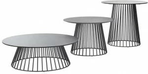 solpuri Круглый садовый стол из HPL Grid