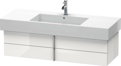 VE621509191 Тумбочка подвесная Vero #VE6215 1200 x 446 мм Серо-коричневый декор Duravit - Вид №2
