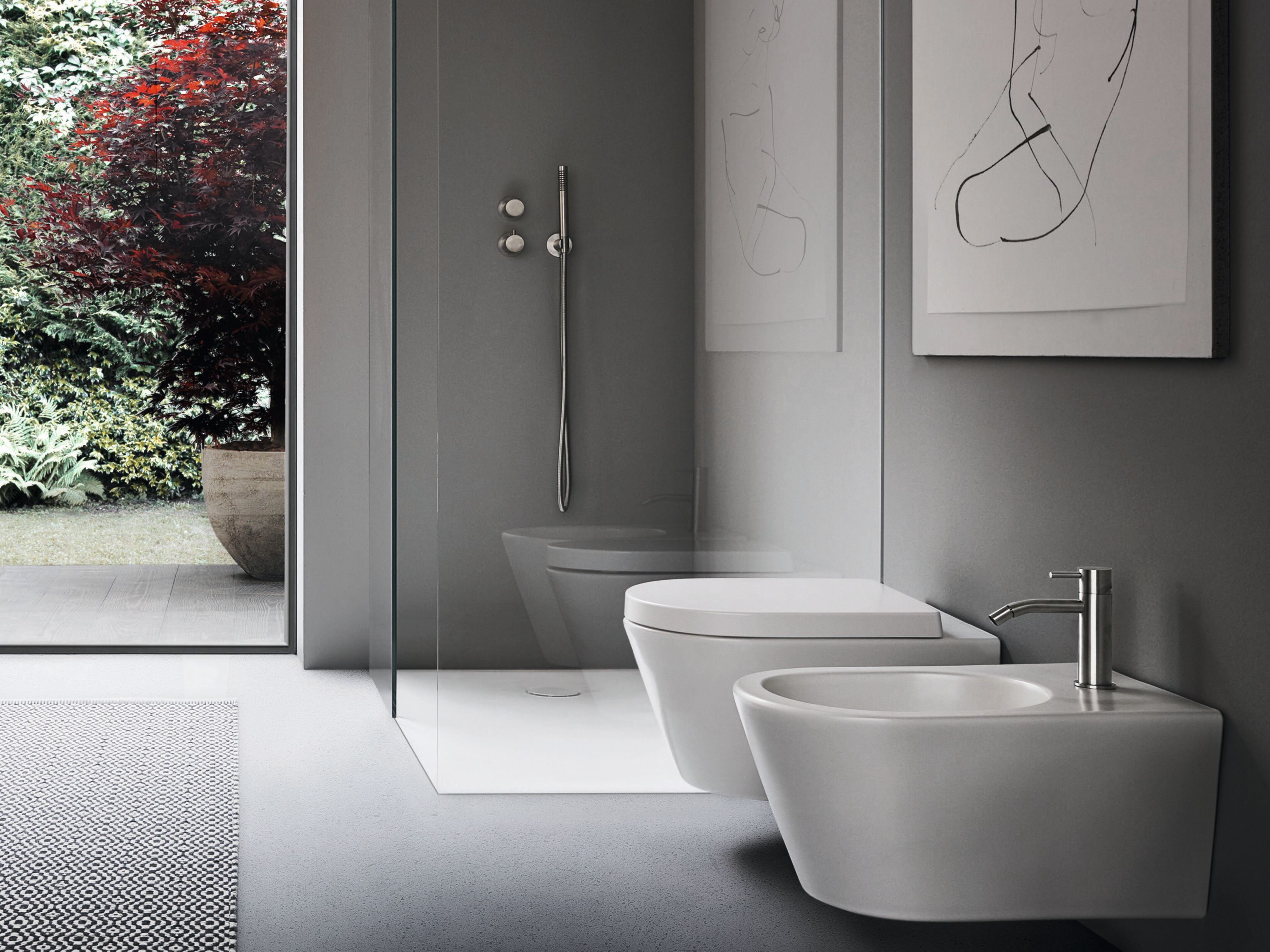 Мебель для ванной комнаты из дуба Noorth синтез ARCH-00088395 - Вид №5