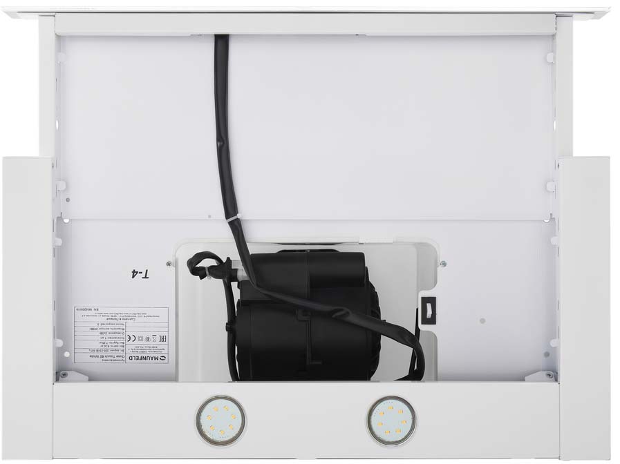 OUSE TOUCH 60 Glass White Вытяжка ouse touch 60 белый/белое стекло/ • тип: встраиваемая• цвет: белый• управление: сенсорное• ширина, мм: 600• полная потребляемая мощность, вт: 190• количество скоростей: 3• максимальная производительность, м3/ч: 750• диаме Santreyd  - Вид №5