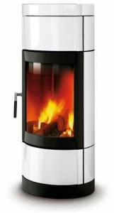 LA NORDICA EXTRAFLAME Круглая и вращающаяся дровяная печь