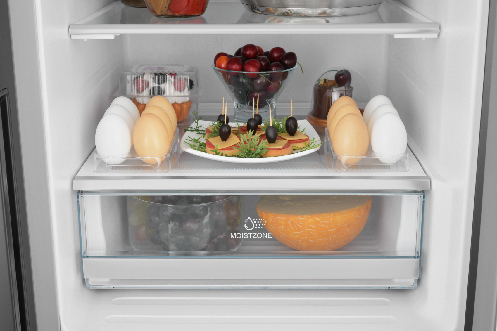 9185196 Холодильник Side by Side   ZUGEL ZRTD459XB черный STDN-0120863 - Вид №7