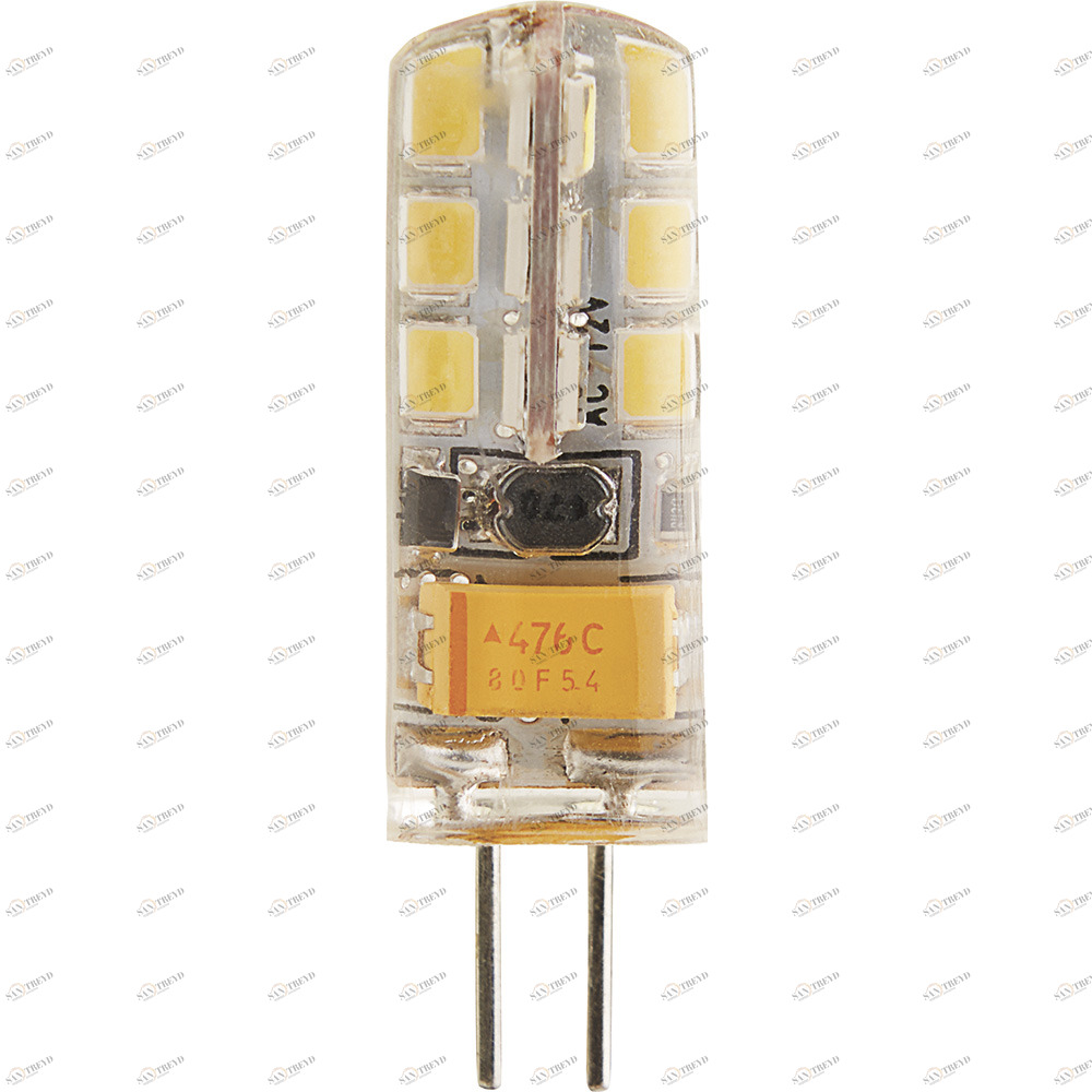 Лампа светодиодная Feron G4 3W 2700K LB-422 25531 FERON  00-3956527 Прозрачный 