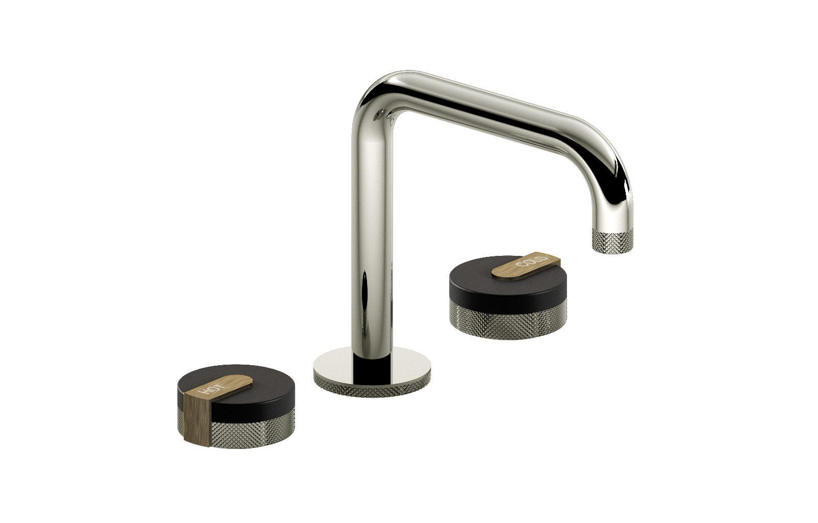 E-11511-R1MBK-L1VBB-PC Смеситель для умывальника на 3 отвертия GRAFF MOD+