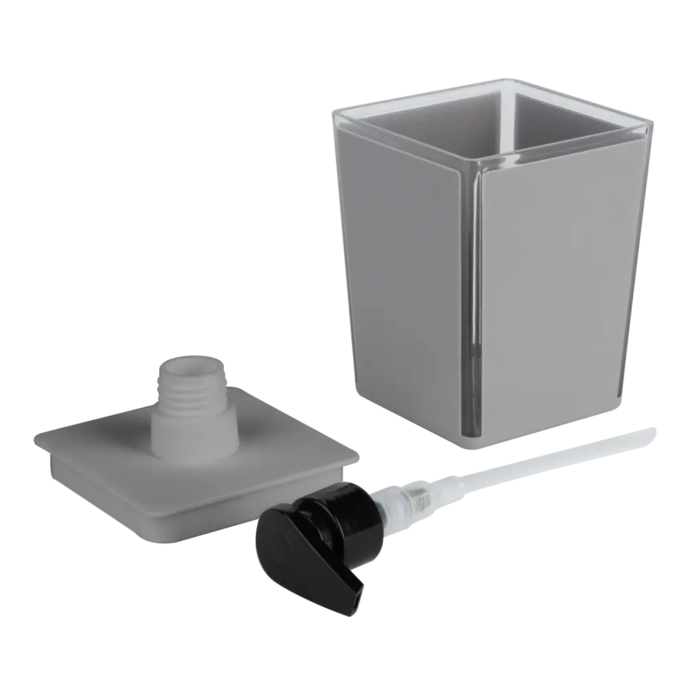 Дозатор для жидкого мыла Berossi Spacy в дымчато-сером цвете 89377128 STLM-1507063 - Вид №4